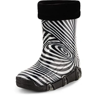 Image de Ladeheid Bottes de Pluie Chaussure Enfant Fille Garçon Swk2021 (Modèle 48, 27/28 EU)