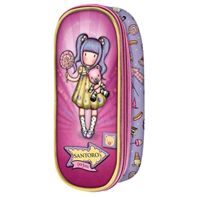 Image de Trousse d&#039;écolier Gorjuss First prize Lila (10 x 23 6 cm)