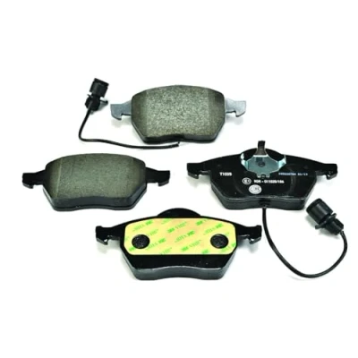 Image de HELLA 8DB 355 007 461 Jeu de plaquettes frein avec contact du palpeur d&#039;usure intégré AUDI: 100 C4 Avant, A6 Berline