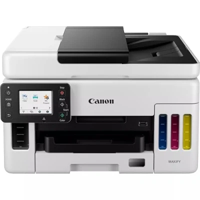 Image de Canon MAXIFY GX6040 4470C009 Imprimante multifonctionnelle A4 à Jet d&#039;encre, numérisation, Copie, USB, Ethernet, Wi FI, Duplex, 600x1200 PPP, 24 ppm