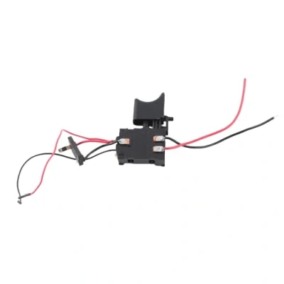 Image de Commutateur à Gâchette Contrôle sans Fil de Vitesse Foret Batterie au Lithium, 7.2 24V Déclenchement la Perceuse Électrique avec Petite Lumière