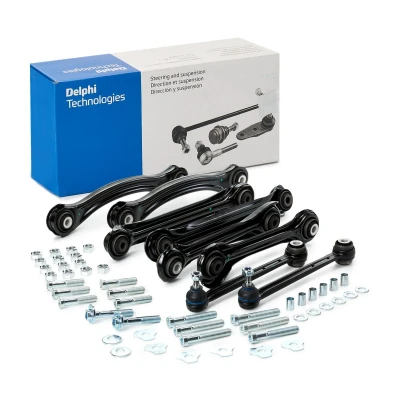Image de DELPHI TC1600KIT Kit de réparation, bras triangulaire Essieu arrière MERCEDES BENZ: W124 Berline, 190, Classe C Berline