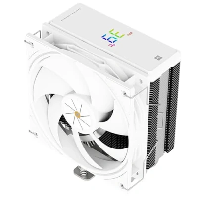 Image de Thermalright Assassin X 120 R Refroidisseur d&#039;air numérique CPU Affichage de la température 4 caloducs pour Intel LGA 1150/1151/1155/1156/1200/1700 AMD AM4/AM5 Blanc