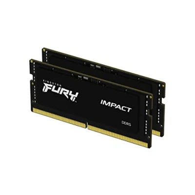 Image de Kingston Technology FURY DDR5 SODIMM Impact PnP CL40 64 Go 5 600 MT/s (Kit de 2) Neuf