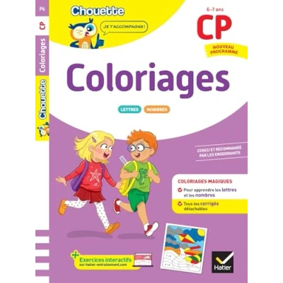 Image de Coloriages CP Cahier de soutien nouveau programme Le geste d&#039;écriture et les notions clés (Broché)