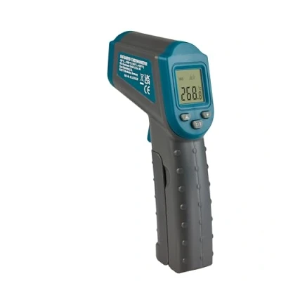 Image de TFA Dostmann Ray 31.1136.20 Thermomètre infrarouge pour mesurer la température de surface sans contact HACCP l&#039;artisanat, les loisirs et maison, turquoise, l 39 x 110 H 144 mm