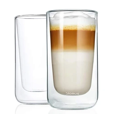 Image de Blomus Double Walled Glasses Nero 320 ml 2 Pieces