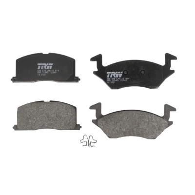 Image de TRW GDB878 Jeu de plaquettes frein non préparé pour indicateur d&#039;usure avec accessoires TOYOTA: Starlet V 3/5 portes, IV portes