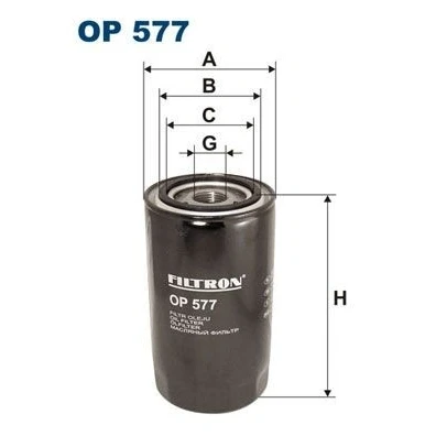 Image de FILTRON OP 577 Filtre à huile 1 12 UNF vissé VOLVO: F 6