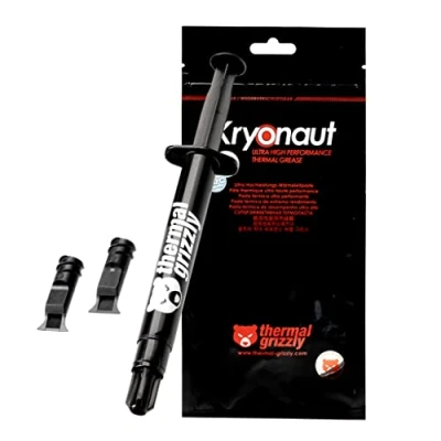 Image de Mumuve Kit thermique composé de graisse haute performance pour interface dissipateur processeur CPU GPU Kryonaut Grizzly Thermal