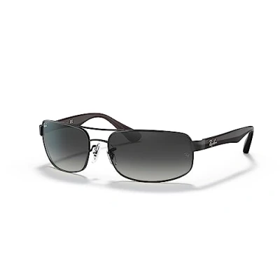 Image de Lunettes de soleil Ray ban Rb3445 col. 006/11 Hommes Carré Noir