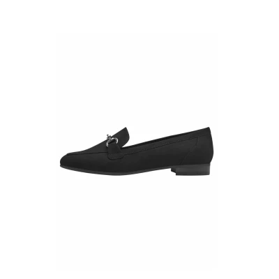 Image de MARCO TOZZI Mocassin by Guido Maria Kretschmer 2 24212 42 Femme, Noir (Textile), 40 EU