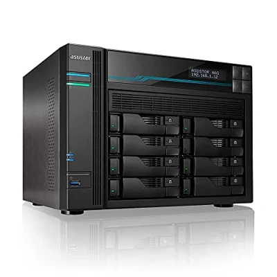 Image de Serveur NAS ASUSTOR AS6508T 8 BAHIAS Atom C3538 Quad Core Denverton 2,1 GHz Go 2 x 2,5 GBE 10GBE Raid 0,1 JBOD SATA6 GB USB 3.0