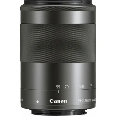 Image de Canon Objectif EF M 55 200mm f/4.5 6.3 IS STM Graphite Neuf