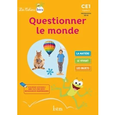 Image de Les Cahiers Istra Questionner le monde CE1 Elève Ed. 2017 (Broché)