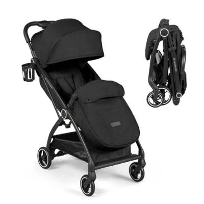 Image de Ickle Bubba Poussette Max à pliage automatique Noir