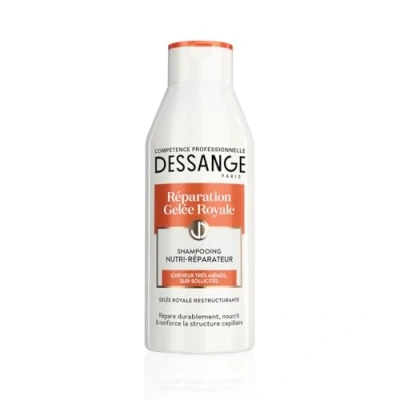 Image de DESSANGE Shampoing Nutri Réparateur Réparation Gelée Royale Formule Enrichie En Restructurante Nourrit &amp; Renforce La Fibre Pour Cheveux Très Abîmés, Sur Sollicités 250 ml