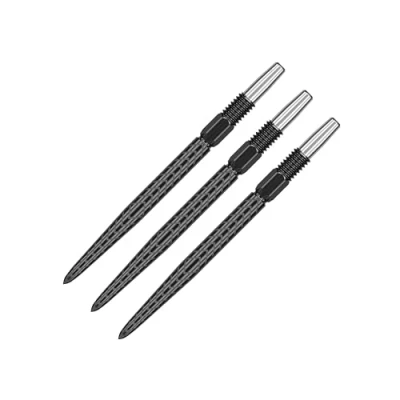 Image de Target Darts Swiss Point Dart Points, RVE (3 Pack Set of Tips) 30MM Black Changer Les Pointes de fléchettes, Storm, Accessoires fléchettes Professionnels