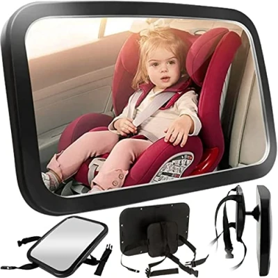 Image de Retoo Miroir voiture Bébé, siège enfant de pour Rétroviseur une conduite sûre auto