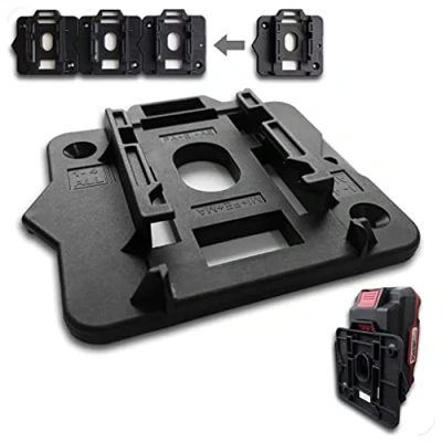 Image de SLE Lot de 5 supports batterie professionnels pour Parkside Lidl 20 V x Team Pap A1 A2 A3 B1 B2 B3 2,0 2,5 4,0 Ah