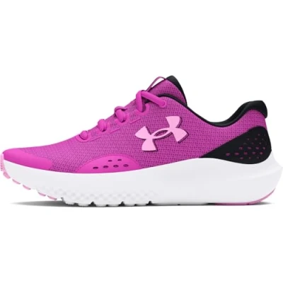 Image de Under Armour Visual Cushioning GGS Surge 4 Chaussures de running stables Vivid magenta pour enfants, Taille: 36.5,