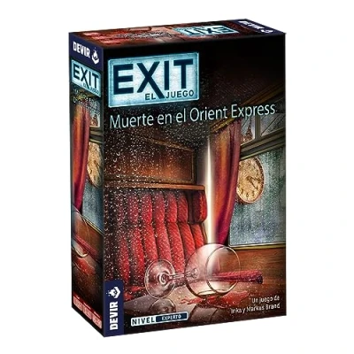 Image de Devir Iberia 227130 Exit Mort en El Orient Express, multicolore version espagnole