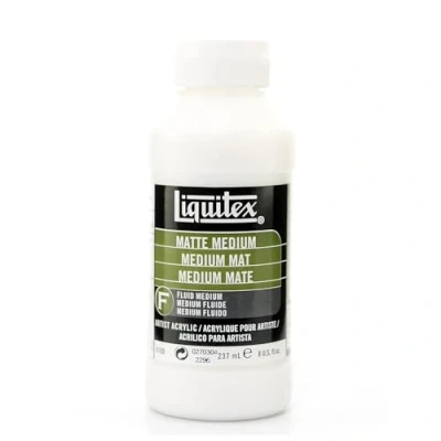 Image de Liquitex Additif Médium Mat Flacon 237 ml (Lot de 1)