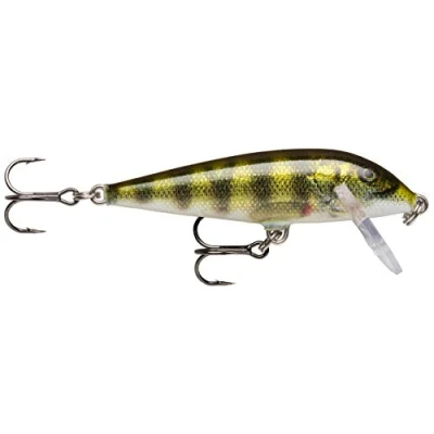 Image de Rapala Leurre de Pêche X Rap CountDown Matériel avec Construction Balsa en Eau Douce Fabriqué Estonie Prof Nage 0.9 1.5 m Taille 7 cm / 10 g Live Perch