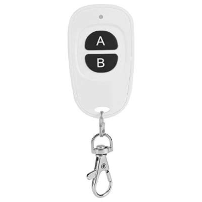 Image de Télécommande Garage Universelle, EV327 433 MHz 1 4 Canaux Transmetteur de sans Fil Jusqu&#039; à 100m RF Contrôleur Facile pour Porte Garage.(2 Boutons)