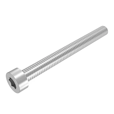 Image de SECCARO Vis cylindriques M6 x 60 mm inox V2A VA A2, DIN 912 / ISO 4762, six pans creux, filetage complet, 20 pièces