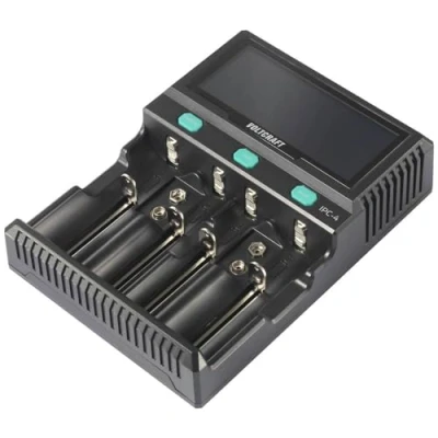 Image de Chargeur de Piles Rondes Li ION, LiFePO, NiMH, NiCd, LiFePO4 VOLTCRAFT IPC 4