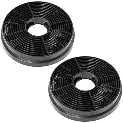 Image de SPARES2GO Lot de 2 filtres à charbon compatibles avec hotte CIARRA CBCB6 CBCB9 CBCS6 CBCS9