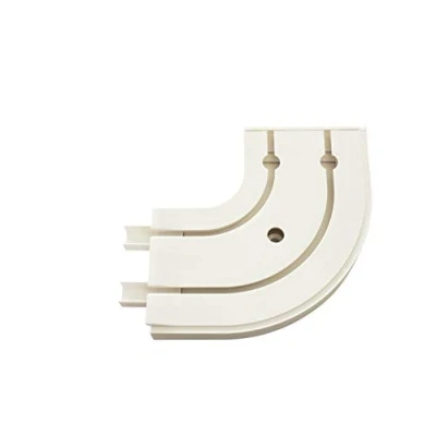 Image de GARDINIA Arc Rond GE2 avec Queue Blanche 13,5/13,5 cm, 1 Paire, Blanc