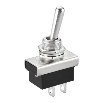 Image de Heschen Metal Interrupteur À Bascule Flip, KN3D 101,12V 25A, On/Off, 2 Position Broches, Pour Voiture Dash Light (1)