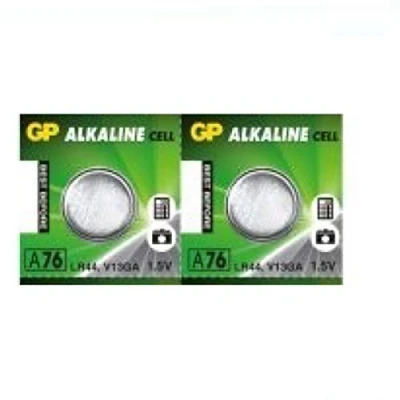 Image de POPESQ® 2 pcs. x LR44 / A76 Alcalina Pile Bouton GP pour Systeme Mesure lineaire Alkaline Button Cell for Calliper #A1755