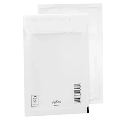 Image de Lot de 100 Enveloppes à bulles d&#039;expédition Bantex C3 (225 x 175 mm) 13/C Avec fermeture autocollante Blanc
