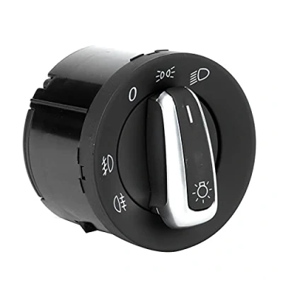 Image de interrupteur de bouton phare, commande phare ABS 5ND941431A adapté pour Touran 2003 2010, accessoire Caddy 2004 2008