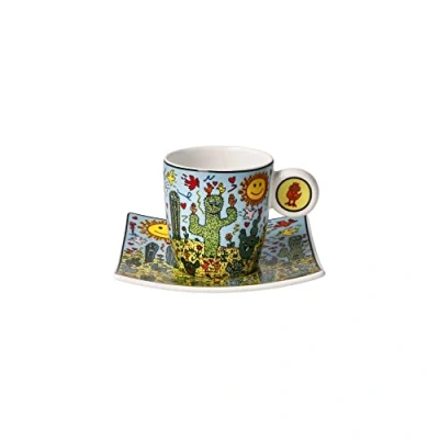 Image de Goebel Tasse à Expresso James Rizzi Desert Life Pop Art