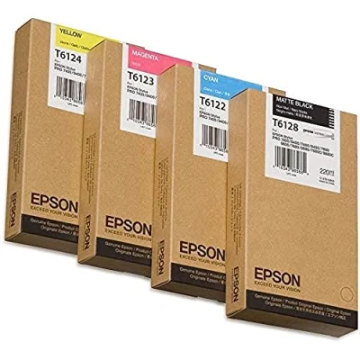 Image de Epson T6124 (C13T612400) Cartouche d&#039;encre jaune