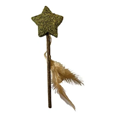 Image de Croci Euphoria Stick Catnip Stella, Jouet Comestible pour Chat à Base d&#039;herbe Chat, 12 cm