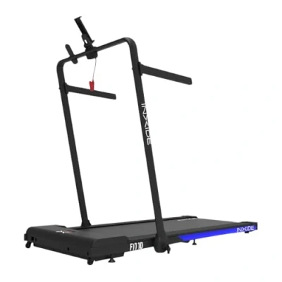 Image de Bodytone Tapis de Course Pliable Connectivité Bluetooth FitShow et Zwift Vitesse Maximale 10 km/h Haut parleurs Modèle FIT10 Inxide
