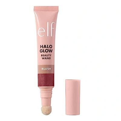Image de e.l.f. Halo Glow Baguette de beauté pour fard à joues éclatantes, infusée avec du squalane, végétalien et sans cruauté envers les animaux, You Go Cacao