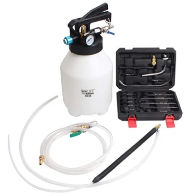 Image de CCLIFE 6L Outil de Remplissage d&#039;huile Boîte Vitesses avec 15 adaptateurs Kit Transmission