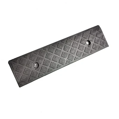 Image de Hopowa Rampe d&#039;accès, de Trottoir, seuil Porte, d&#039;accès pour Fauteuil Roulant, en Caoutchouc, Aide à la Conduite sur Voitures, 50 x 13 3 cm