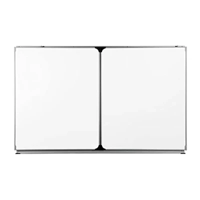 Image de Tableau triptyque émail blanc 100x200