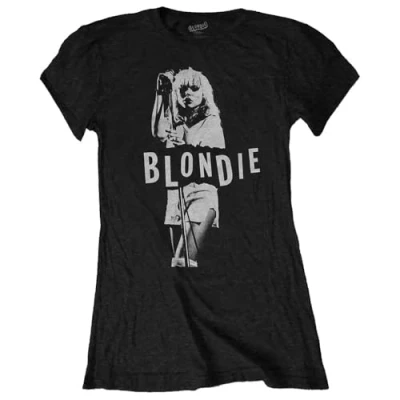 Image de T Shirt # S Ladies Black Mic. Stand [Import]