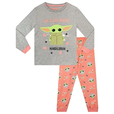 Image de Star Wars Ensemble De Pyjamas Fille The Mandalorian Multicolore 12 13 Ans