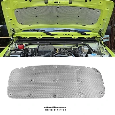 Image de EDSARS Capot de Voiture Coussin d&#039;isolation Thermique Housse en Coton insonorisé pour Suzuki Jimny 2019 2020 2021 2022 2023 JB64 JB74 Accessoires intérieurs