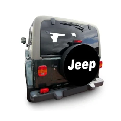 Image de AB3 00774 Housse de roue secours 72 x 28 cm compatible avec Jeep rechange pneu Diamètre cm, Largeur