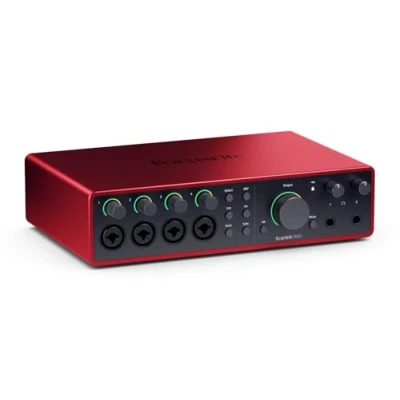 Image de Interface audio USB Focusrite Scarlett 18i16 de 4e gen — des prises son impeccables et tous les logiciels pour composer, enregistrer réaliser toutes vos musiques podcasts